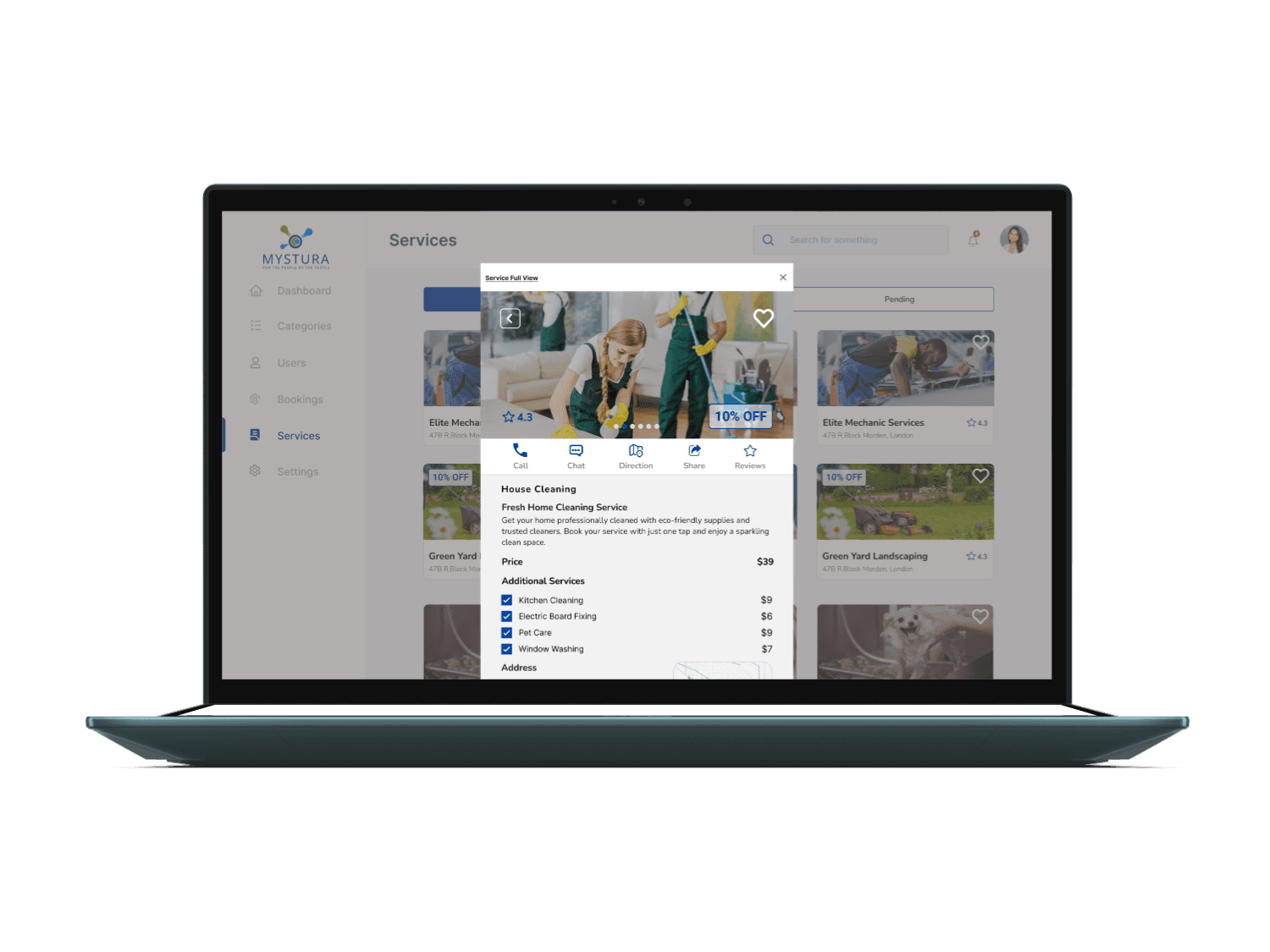 Services Full View Page